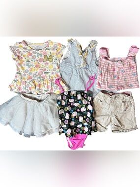 Girls 4T Bundle Minnie Mouse Hello Kitty Tahari & More